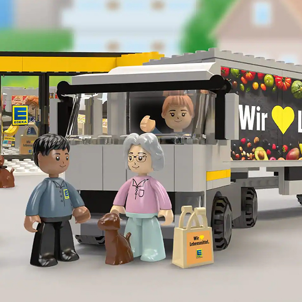 Entdecken Sie die bunte EDEKA Welt im Mini-Format mit BLOCKZ