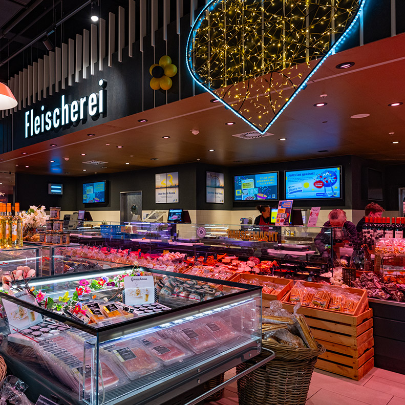 Neueröffnung Fleischerei E center Warnow Park