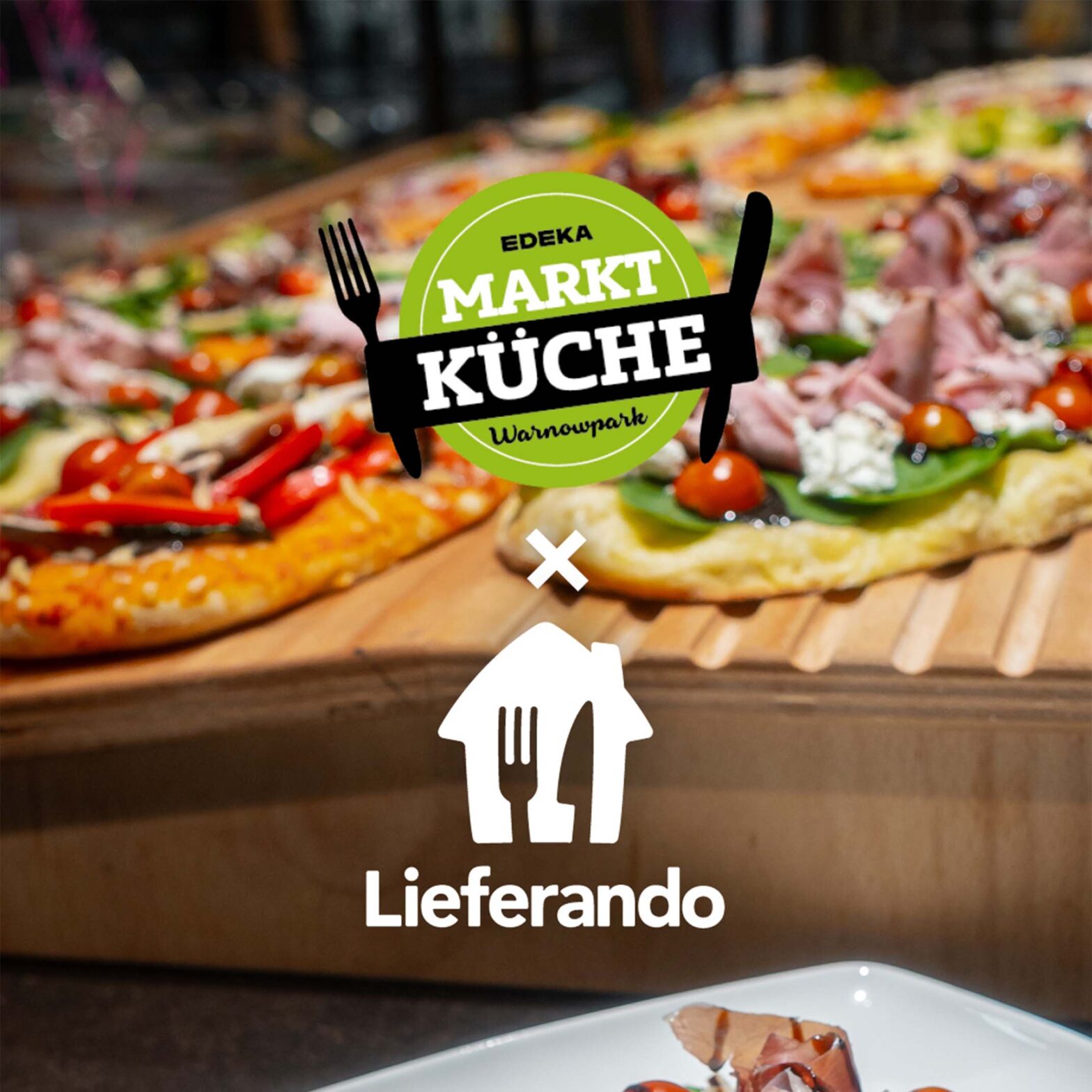 Kooperation zwischen der Marktküche und Lieferando