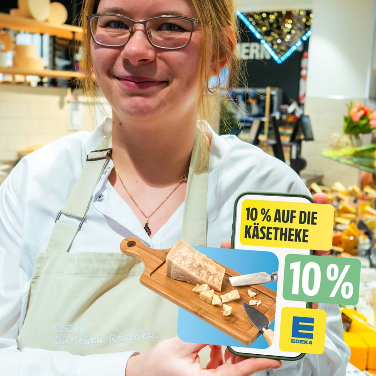 Im April sparen im E center Warnow Park Rostock.