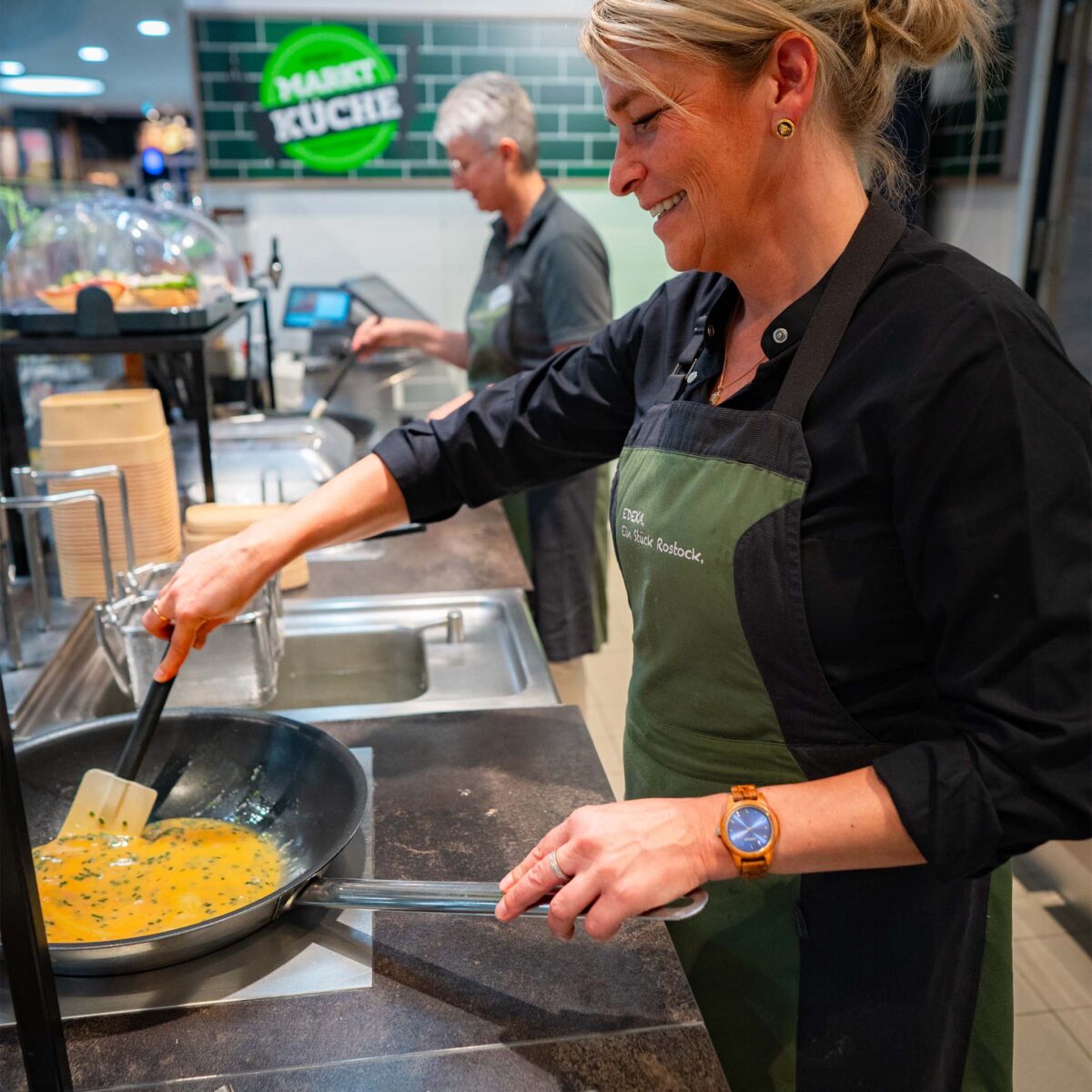 Wochenplan in der Marktküche im Warnow Park