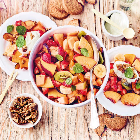 Rezept Bunter Obstsalat E center Warnow Park