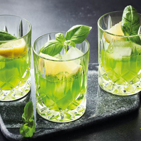 Rezept Gin Basil Smash E center Warnow Park